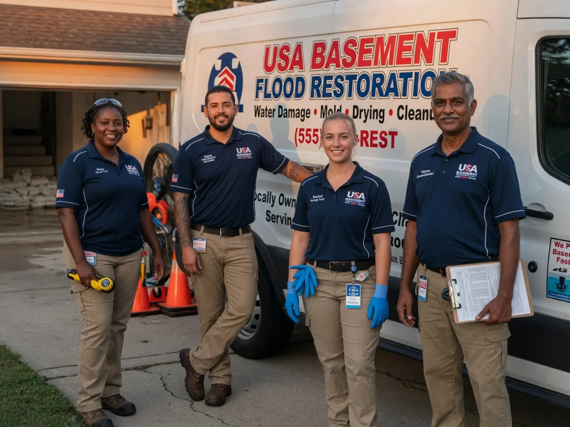 Basement Flood Cleanup company in Goetzville, MI