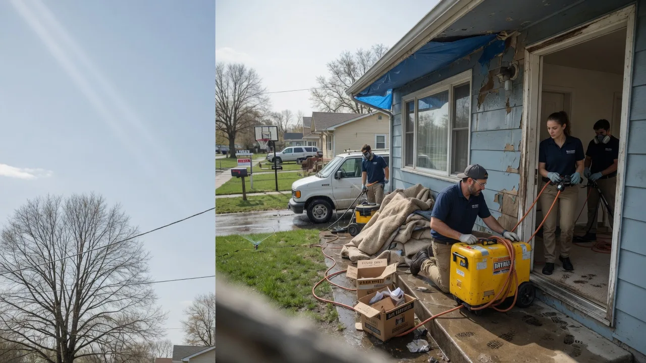 Basement Flood Cleanup in Goetzville, MI near me